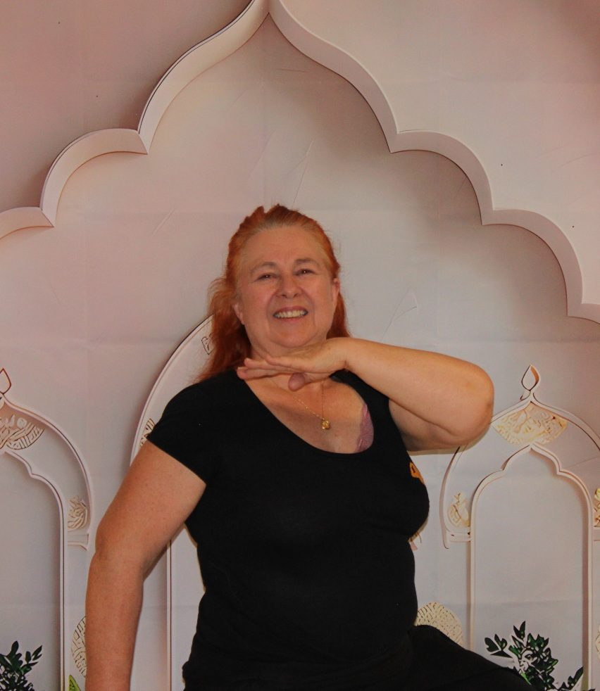 Andrea Dell'avo, enseignante de danse orientale à Bulle